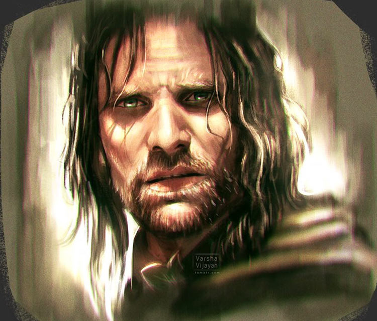 Aragorn digitalart by Aleksei Vinogradov