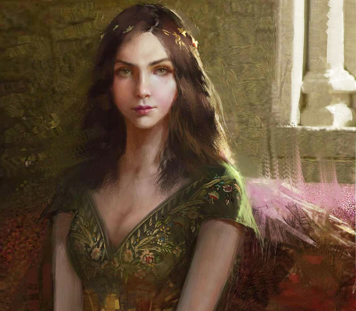 Margaery Tyrell digital art by Bella Bergolts
