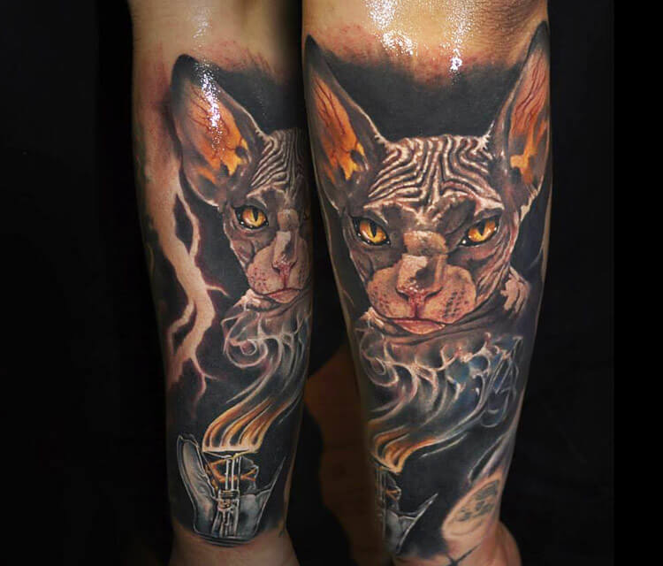 Animal tattoo by Benjamin Laukis