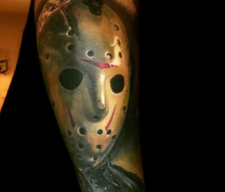 Friday the 13th tattoo by Nikko Hurtado