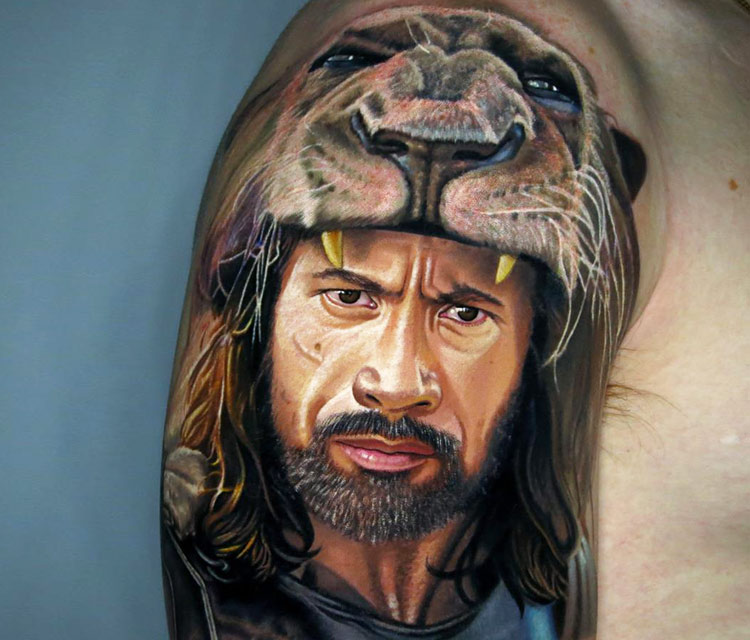Hercules tattoo by Nikko Hurtado