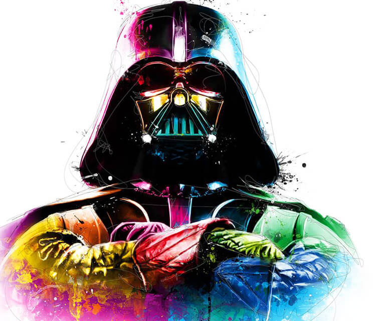 The Force mixedmedia by Patrice Murciano