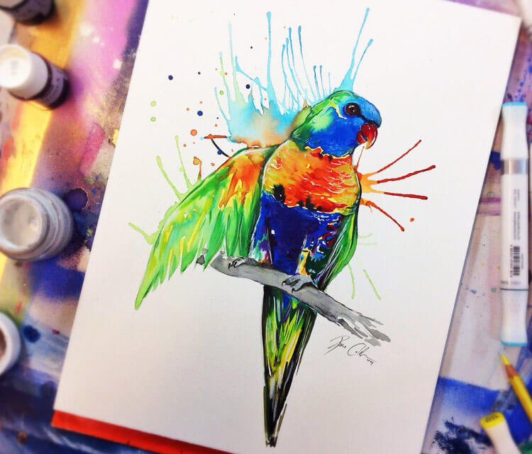 Parrot Joy  by Pixie Cold