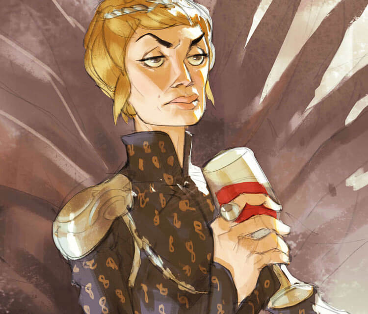 Cersei Lannister digitalart by Ramon Nunez