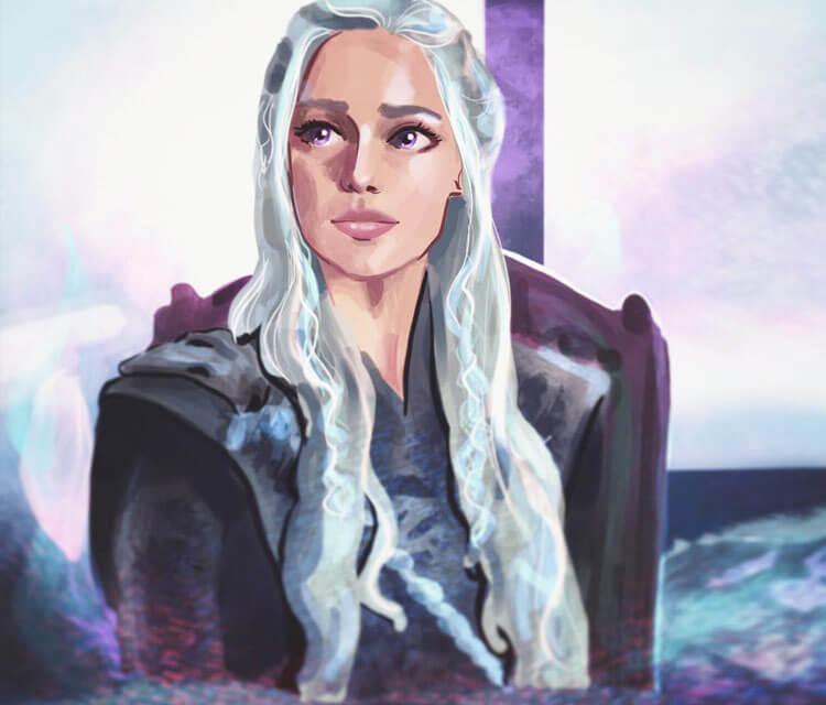 Daenerys Targaryen by Sarah Moustafa