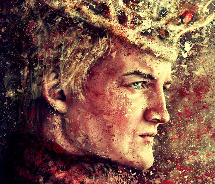 Joffrey Baratheon digitalart by Varsha Vijayan